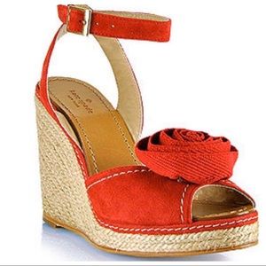 Kate Spade NY Brit Suede Rosette Espadrille